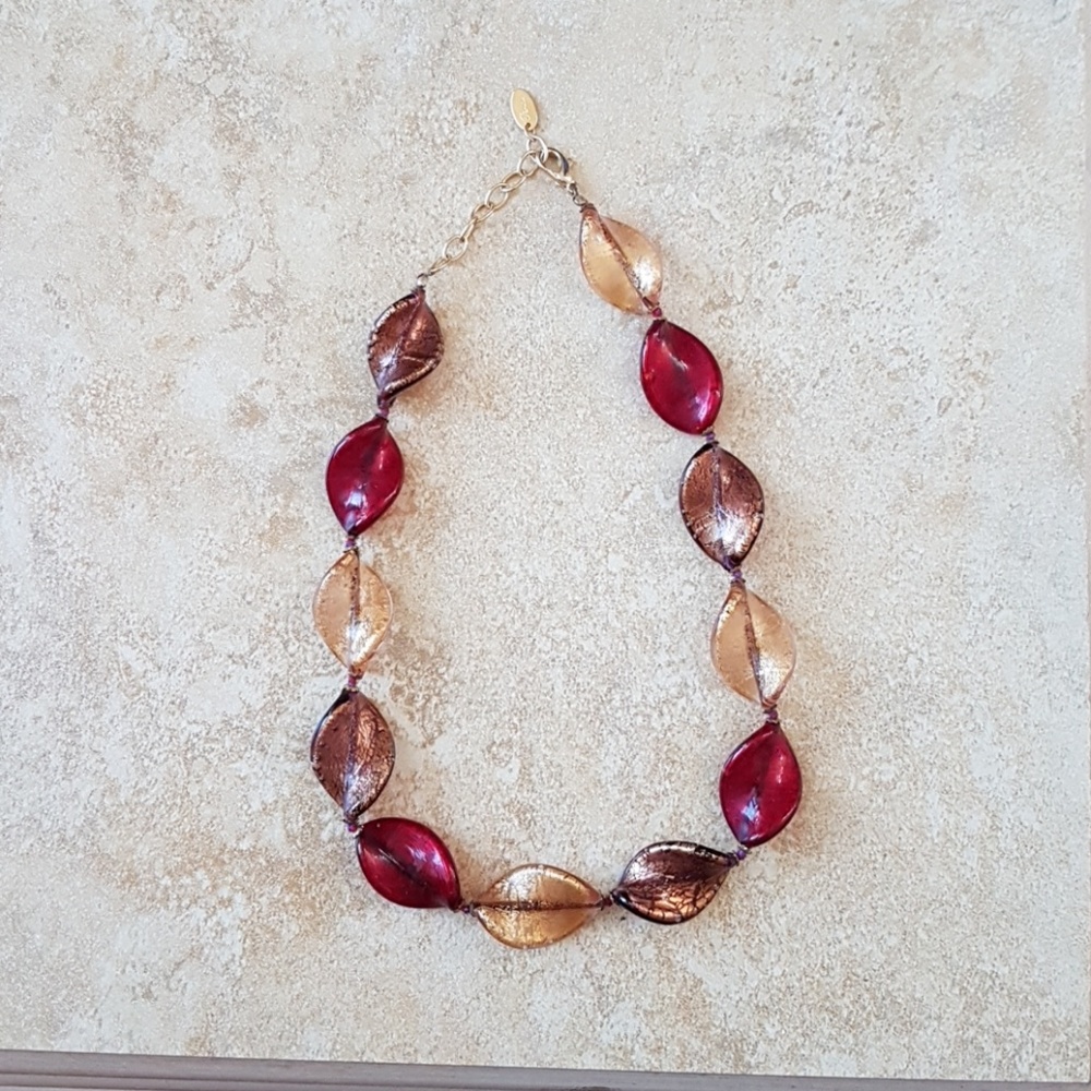Murano glass necklace